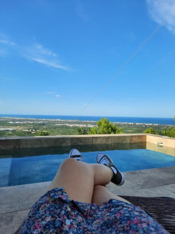 Villa Gaudir La Mar - Casa En Tossal Gros La Font D'En Carros à Castillo del Reboller Extérieur photo