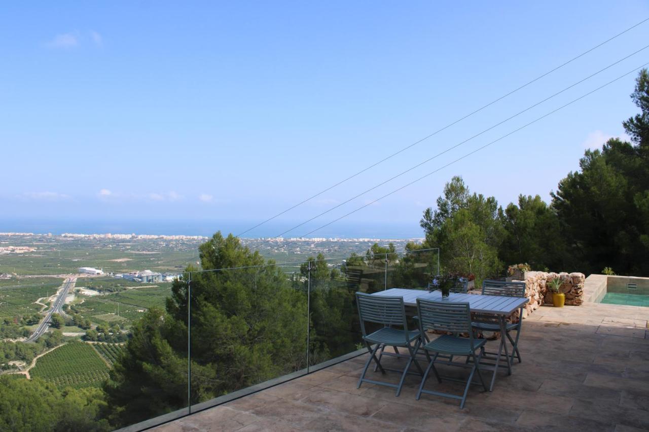 Villa Gaudir La Mar - Casa En Tossal Gros La Font D'En Carros à Castillo del Reboller Extérieur photo